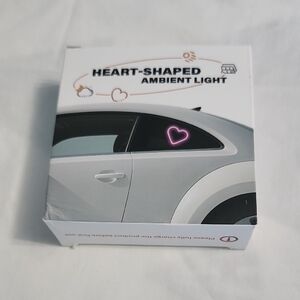 Source Unknown Heart-Shaped Ambient Light - Pink